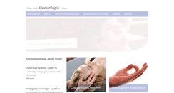 Desktop Screenshot of kinesiologie.cc